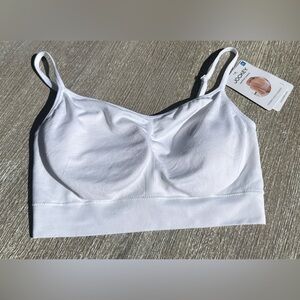 Jockey White Bra Bralette XL NWT